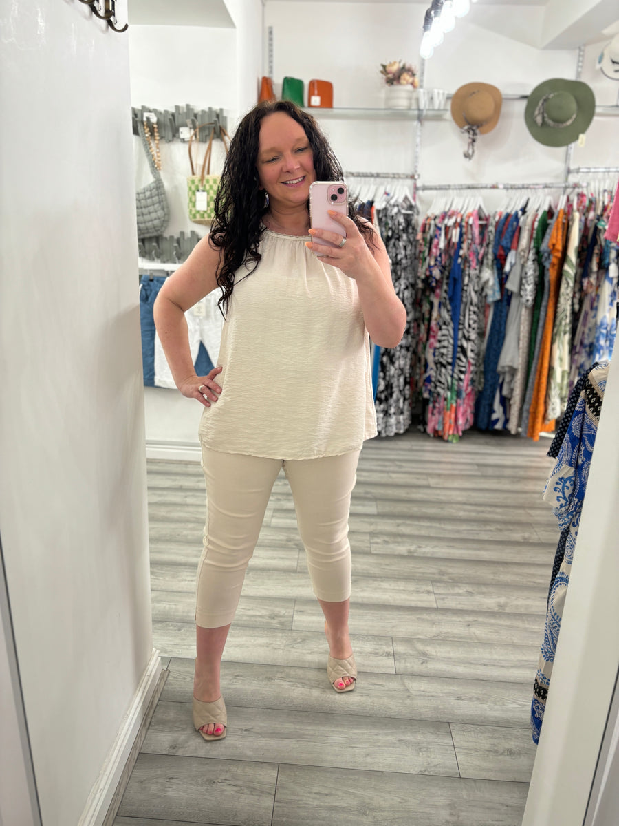 Sydney Cami Cream White Wall Clothing Company