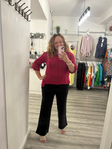  Bobbi knit- Raspberry
