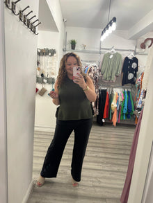  Kinny Top- Khaki