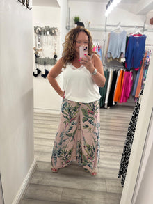  Daffney Palazzo Pants- Blush