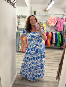 Ryker Maxi Dress- Blue