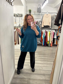  Creed Top- Blue