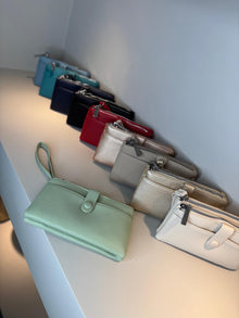  Collins Clutch Bag- Sage