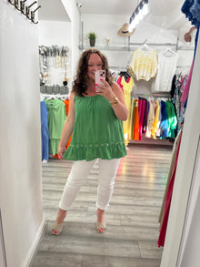  Kiki Top- Forest Green