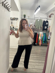  Kinny Top- Mocha