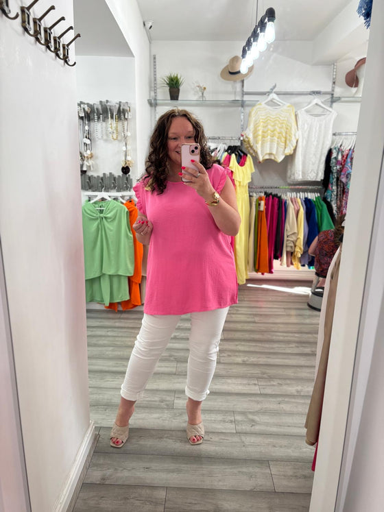 Keshet Top- Coral