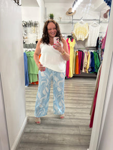  Beckett Trouser- Sky Blue
