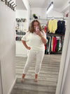 Farley Knit- White