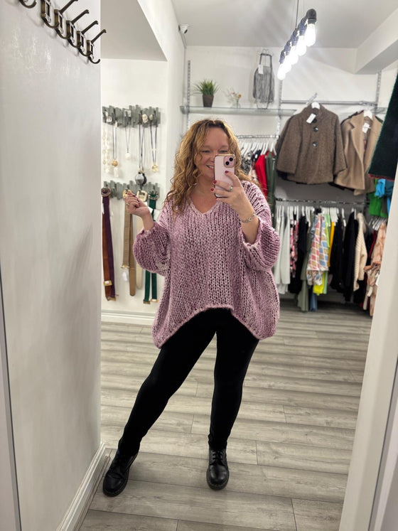 Kirabo Knit - Raspberry