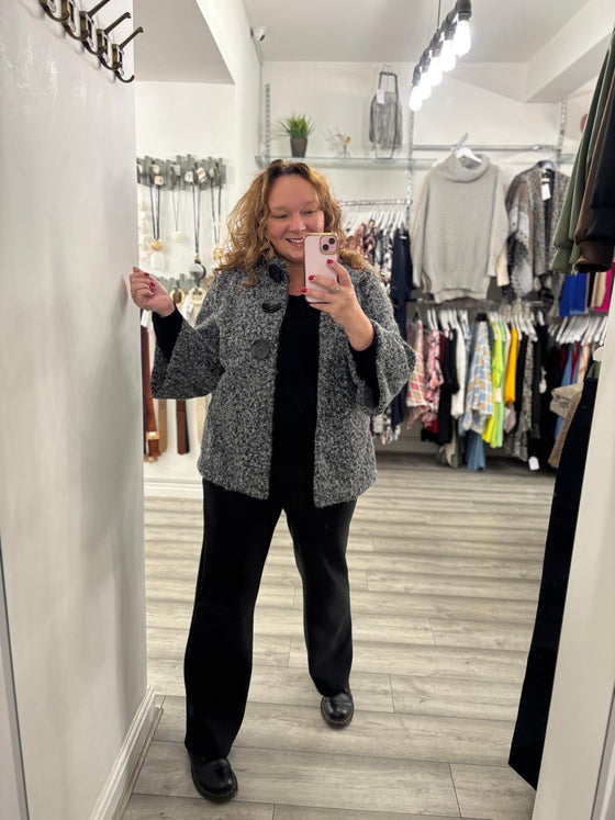 Kit Coat- Grey