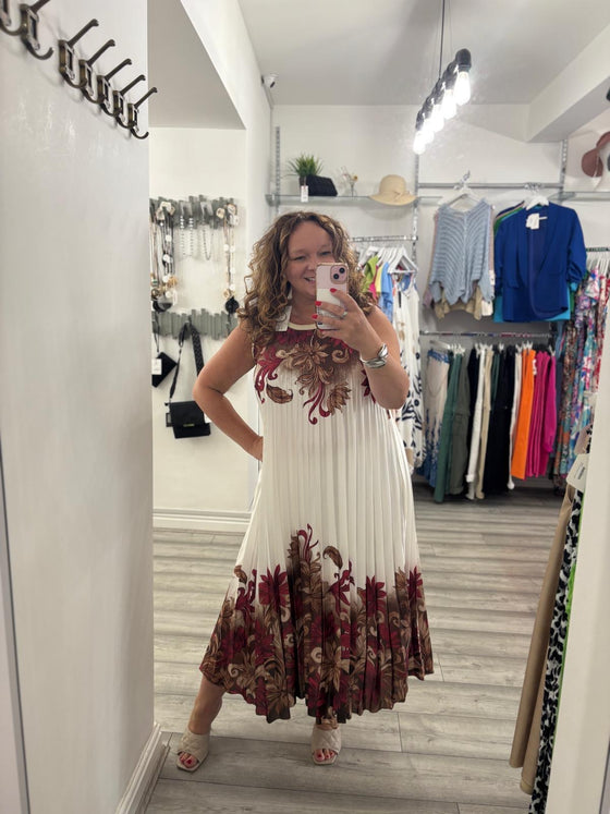 Kiva Dress- Red