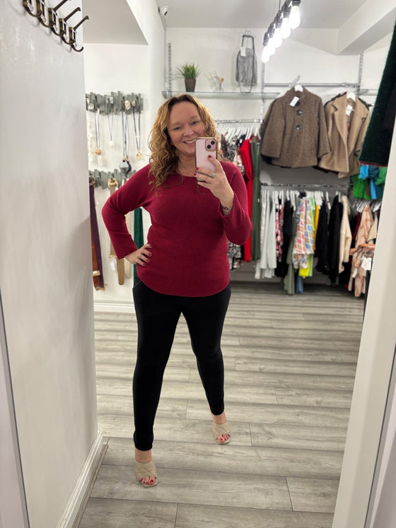 Stella Knit- Loganberry