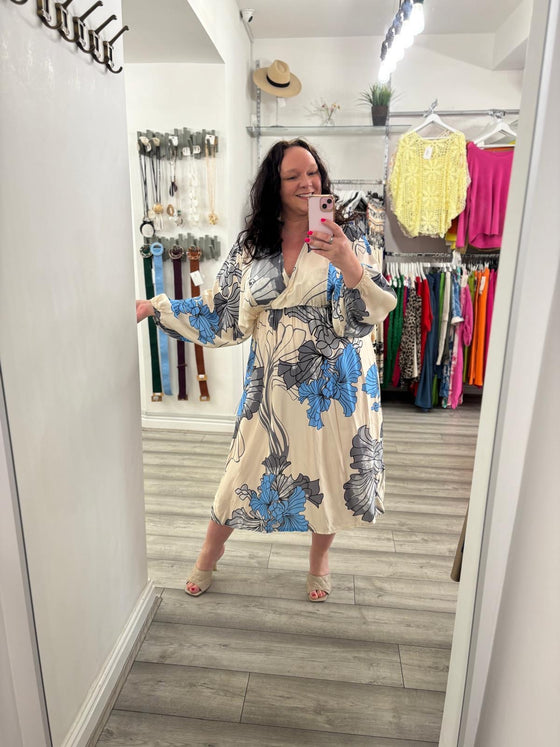 Malibu Dress-Blue
