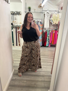  Elma Palazzos Trousers- Brown