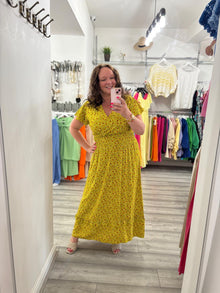  Aster Dress- Lime