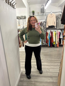  Alder Top- Khaki