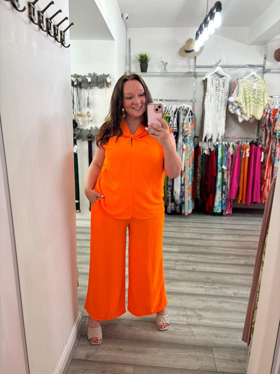 Solon Two Piece Set- Orange
