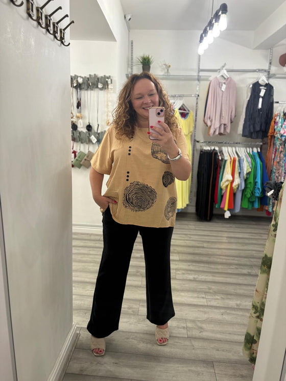 Alina Top- Caramel