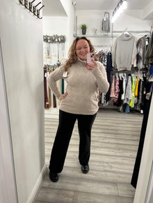  Clea Knitted Jumper- Oatmeal