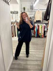  Creed Top- Navy