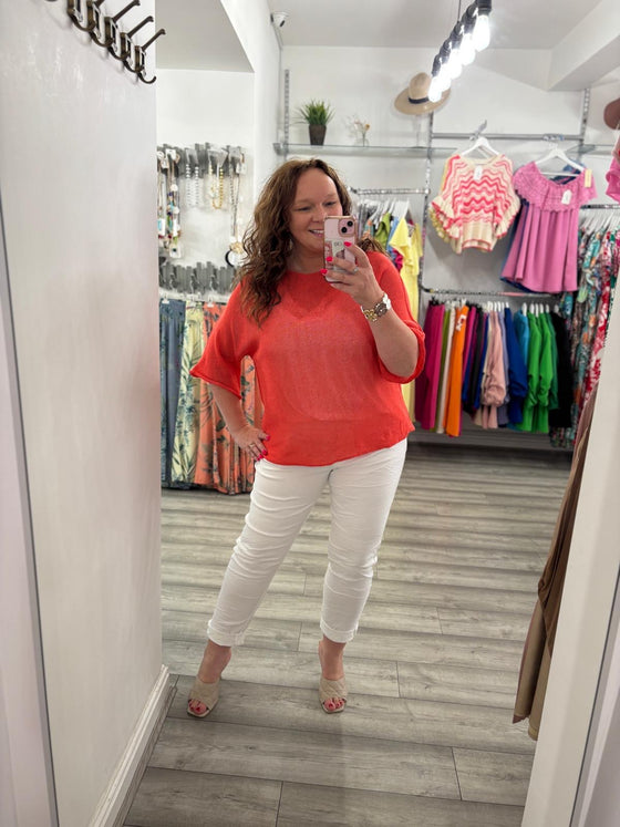 Martti Top- Coral