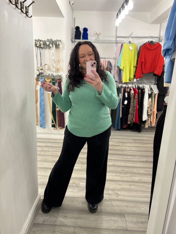 Stella Knit - Apple Green