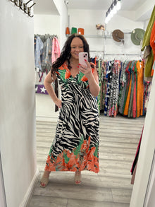  Mawi Maxi Dress - Coral
