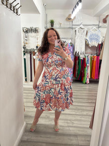  Kodiak Midi Dress- Multicolour