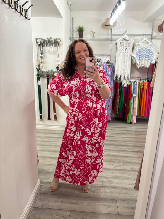Sterling Maxi Dress- Pink