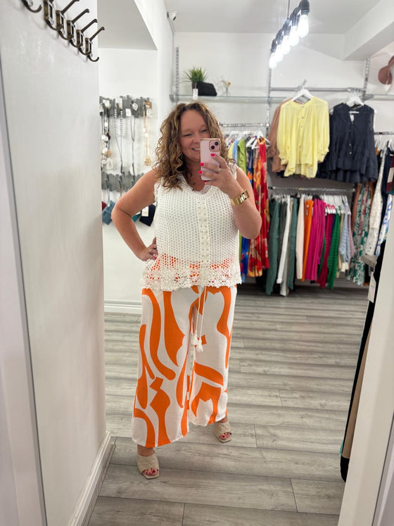 Nell Trouser- Orange