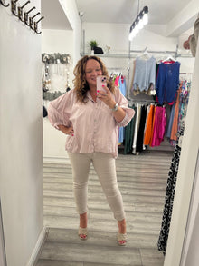  Betty Blouse- Blush