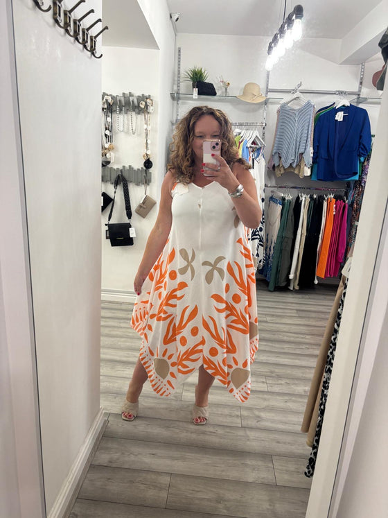 Sloane Dress- Orange