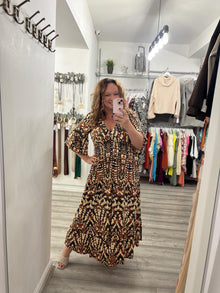  Bliss Maxi Dress- Multicolour