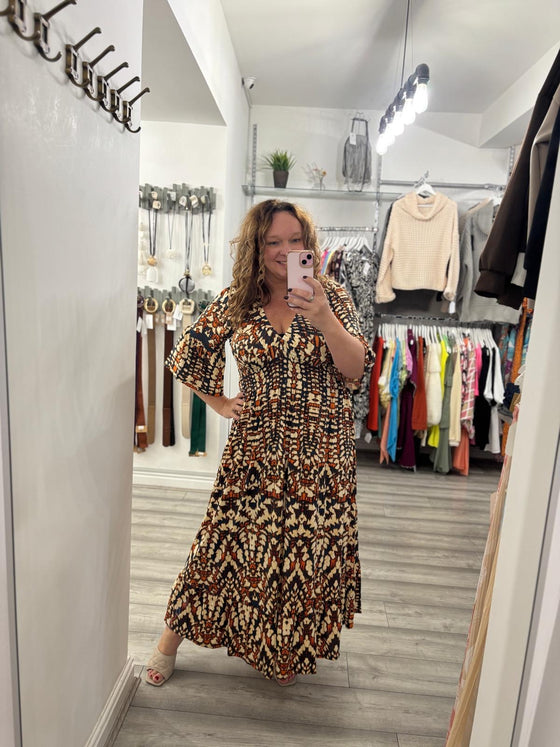 Bliss Maxi Dress- Multicolour