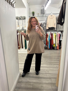  Creed Top- Mocha