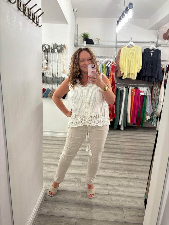 Anya Top- White