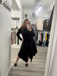  Indira Two Piece Set- Black
