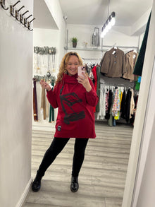  Rapha Hooded Top- Red