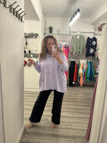  Aletta Hooded Top- Lilac