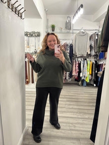  Kona Hooded Top- Khaki